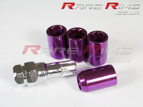 Purple tuner locking nuts - purple,