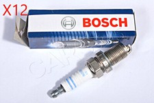 Spark Plug 12x BOSCH Fits AUDI