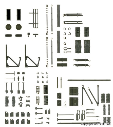 Kibri 18032 military equipment - 18032,