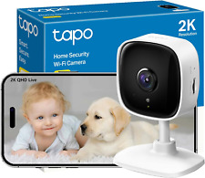 Tapo C110 2K 3MP Indoor Camera House Security Camera, Wifi Camera, No Monthly Fe