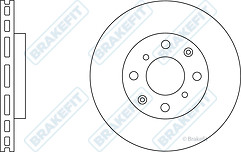 Brakefit sdk6235 brake disc - brakefit,