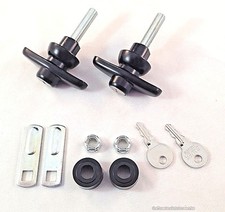  Pair of locking T-handles