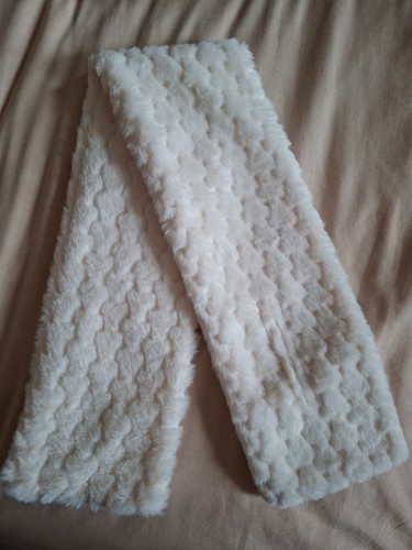 Winter scarf soft cream - scarf,,