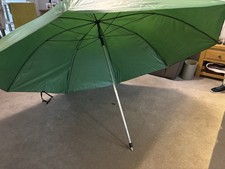 Green Heavy Weight Fishing Umbrella 50" Vintage!