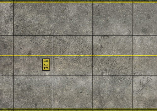 Concrete airfield display - concrete,