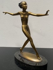Bronze, Dancer, Gilt, Josef