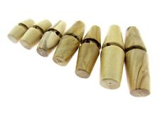 Olive Wood Toggles Made From