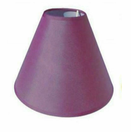 Cotton coolie lamp shade - cotton,