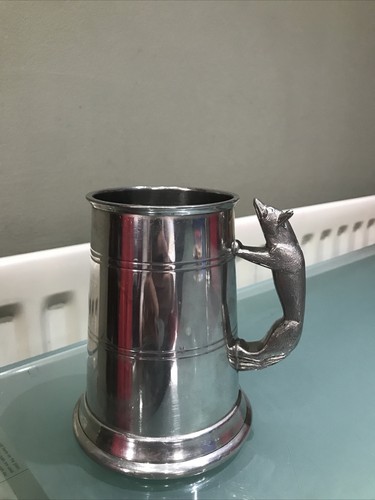 Pewter tankard craftsman made - tankard.,