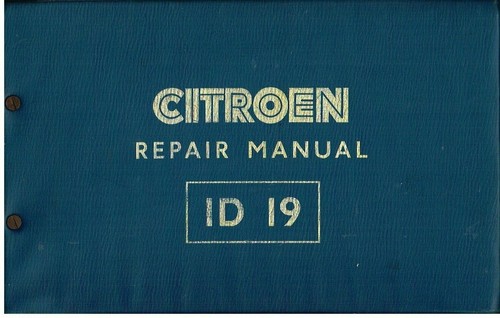 Citroen id19 saloon 1957 - citroen,