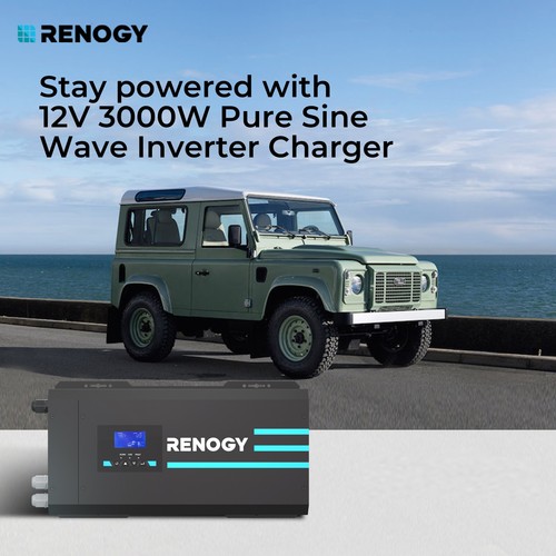 Renogy 3000w pure sine wave - 3000w,