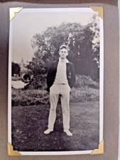 Vintage Photo Album With 16