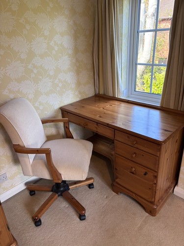 Ducal pine writing desk - ducal,