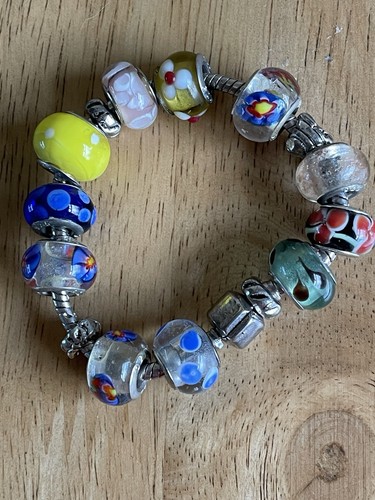 Jewellery joblot silver glass - jewellery,