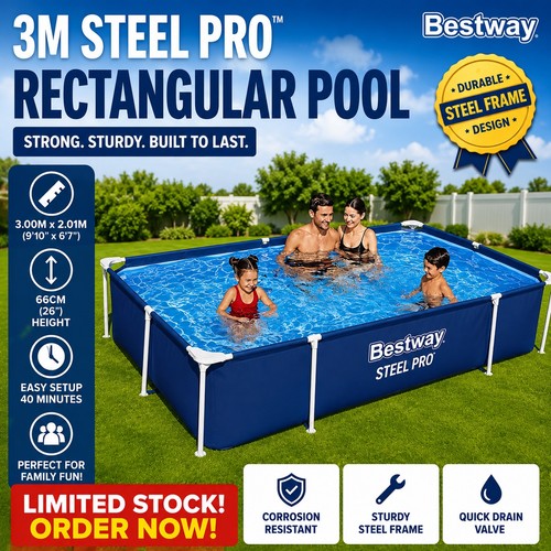 Bestway steel pro 10ft - bestway,
