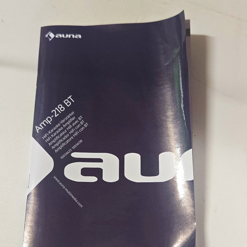 Auna amp 218 fi - bt, hi-fi