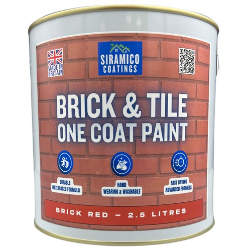 Brick tile paint 2 5l - brick, &