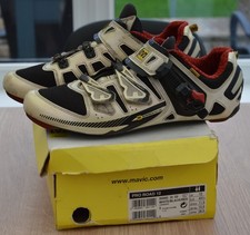 Mavic Pro Road  uk size 10 Carbon Cycling shoe white black red