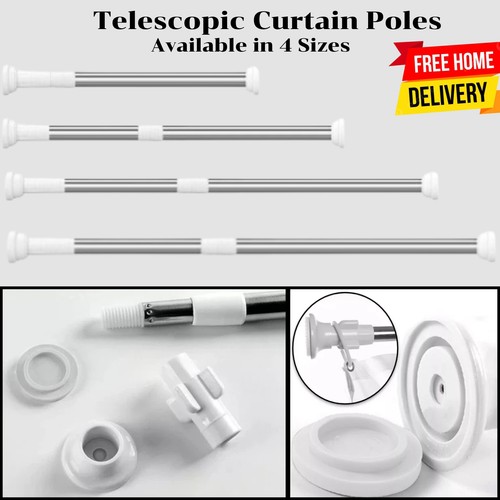 Telescopic curtain pole - curtain,