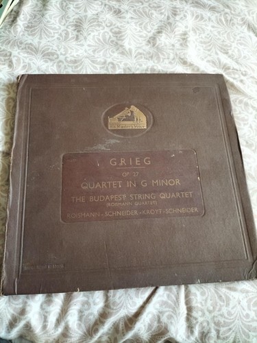 Vinyl vintage boxset grieg - -,