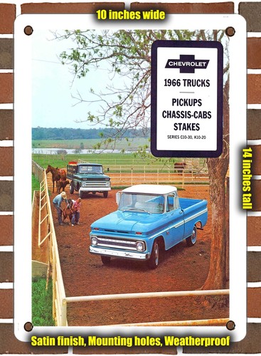 Metal sign 1966 - sign,
