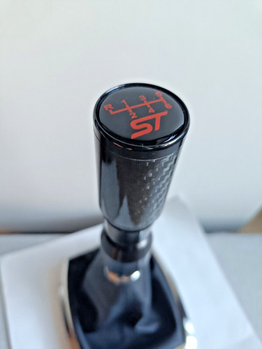 Carbon 6sp shift gear knob - st,