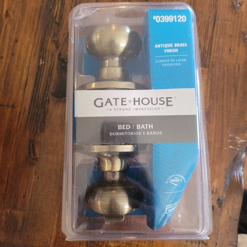 Gatehouse antique brass door - gatehouse,