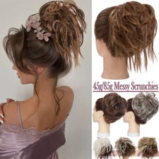 X-THICK Curly Messy Bun Hair