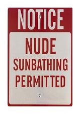 Nude Sunbathing naturist nudist A4 mounted picture poster with choice of frame