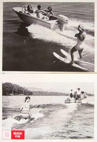 Water skis aqua sled - skis, aqua-sled