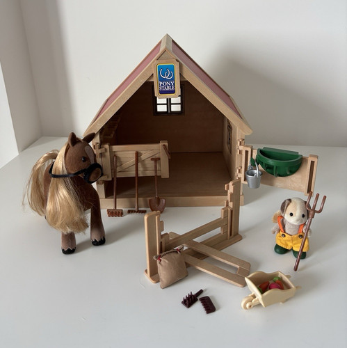 Sylvanian families pony stable - sylvanian,