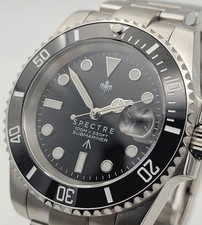 New James Bond 007 SPECTRE Black Divers Watch Seiko TMI NH35 Japanese. Auto 100m