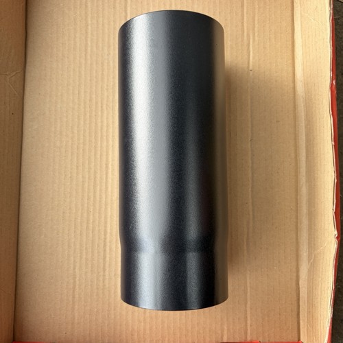 Matt black stove flue pipe - matt,