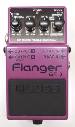 Boss flanger guitar - bf-3,