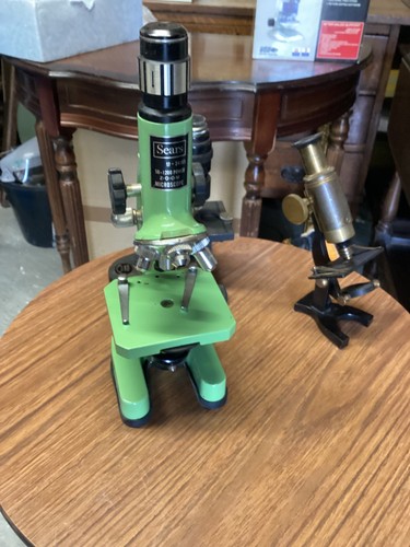Vintage sears zoom microscope - vintage,