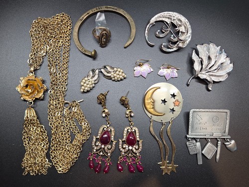 Vintage costume jewelry lot - jewelry, 10