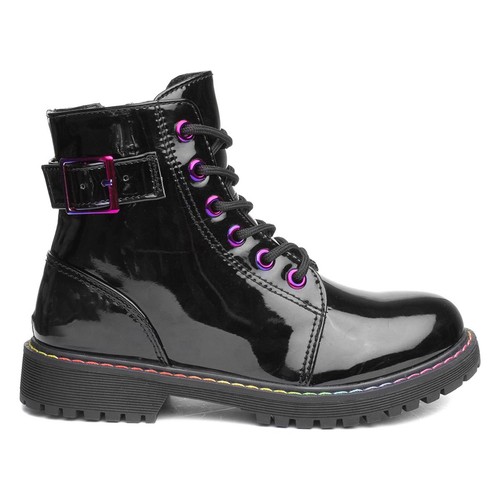 Lilley girls boots black kids - girls,