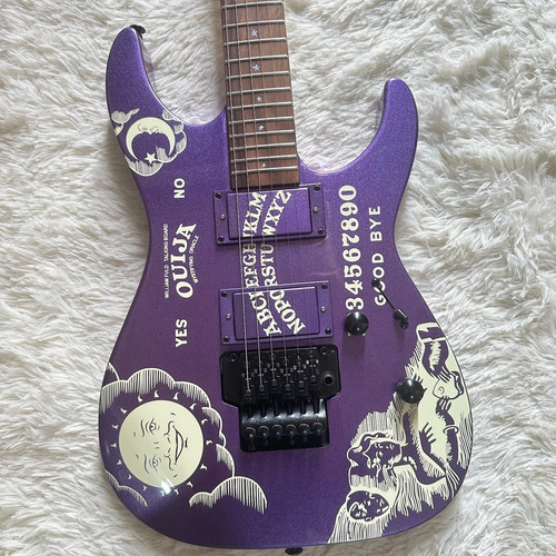 Purple ouija board graphic - purple,