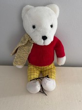 rupert bear 18" soft toy, very good condition, original scarf missing