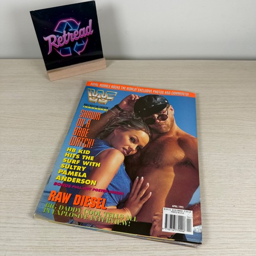 Wwf magazine april - april, 1995