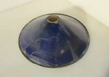 Vintage enamel light shade - enamel,