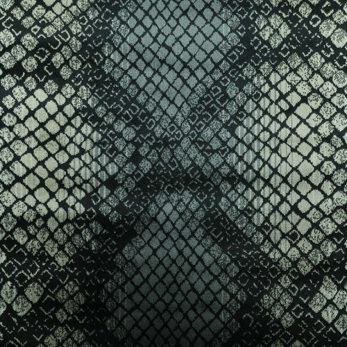 Velvet blue snake animal print - snake,