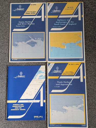 Admiralty charts poole - admiralty,