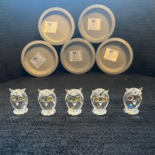 5 x SWAROVSKI boxed CRYSTAL