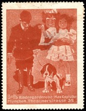 Vintage Germany Poster Stamp