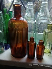 Mega Rare Rybar Laboritries.20oz Round.Riddel Poison Bottle's