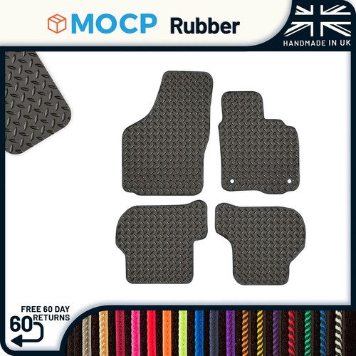 Rubber car mats fit skoda - rubber, to