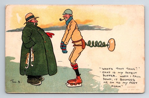 Comic postcard tom browne - tom,