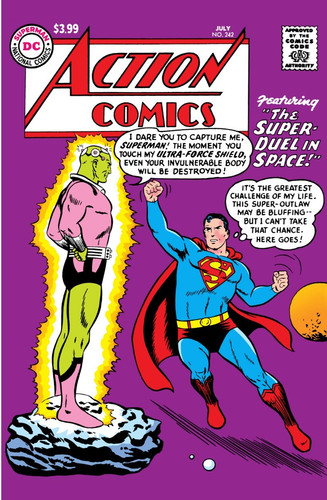 Action comics 242 facsimile - comics,