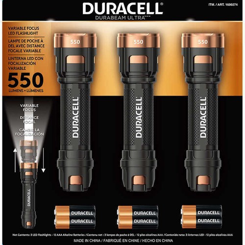 Duracell durabeam 550 lumen - duracell,